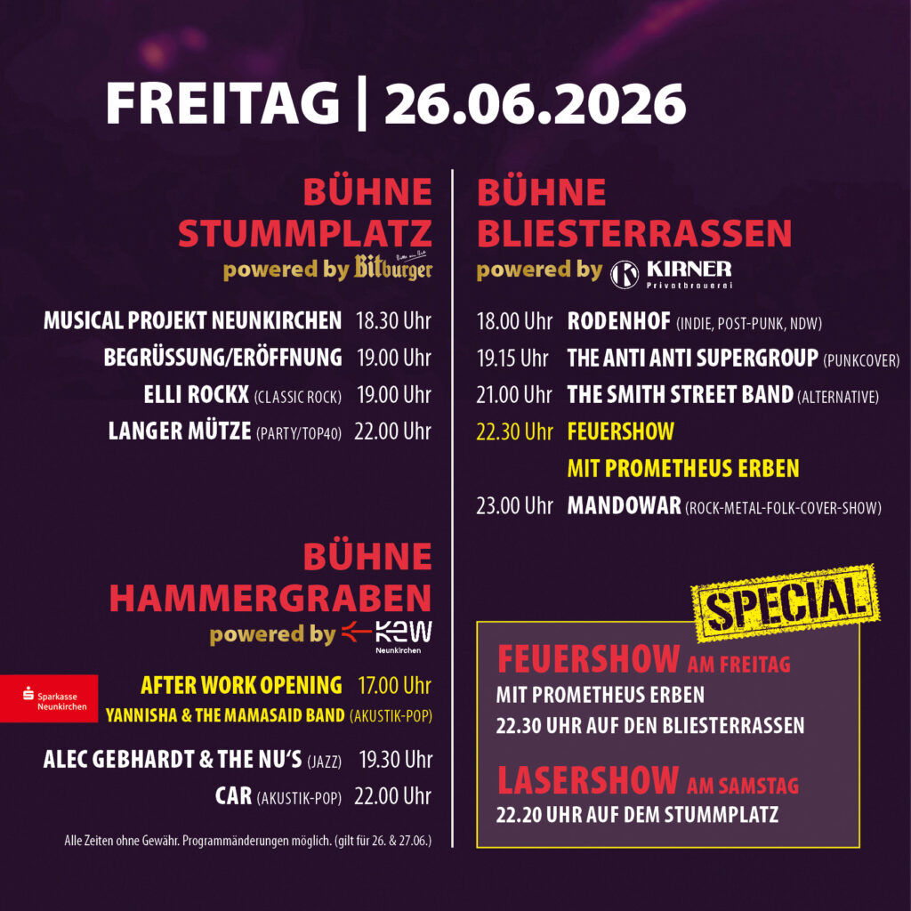 frstadtfest programm